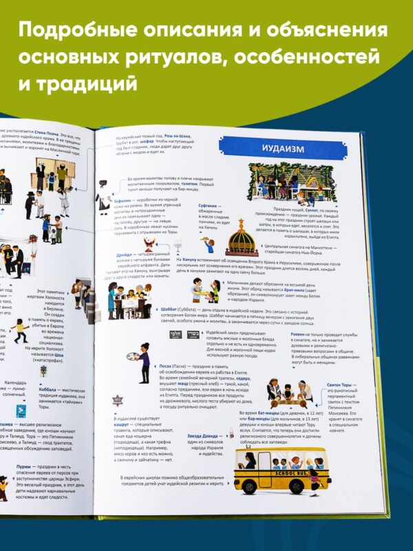 Религии мира. Кто во что верит? Виммельбух для детей и взрослых — изображение 3